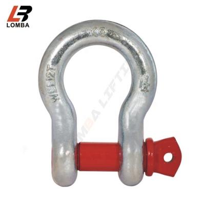 China Heavy Industry G209 S209 Die Forging US Type Screw Pin Anchor Shackle for sale