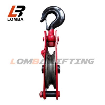 China Transmission And Lifting Crane 5 Ton Pulley Block Crane Snatch Lifting Pulley Block for sale