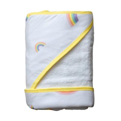 China New Popular Luxury Hooded Baby Towel QUICK DRY Baby Soft Bamboo Beach Towel Baby Bath Towel for sale