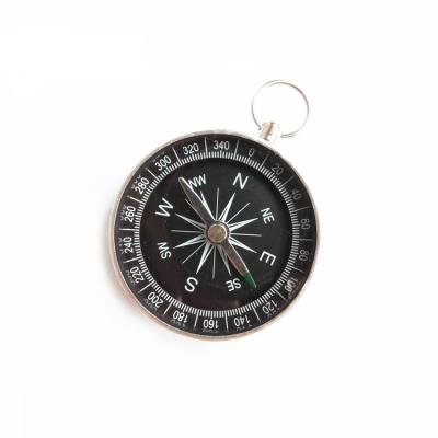 China Pocket Tool Wild Compass Mini Camping Hiking Aluminum Outdoor Relief Aluminum Compass for sale