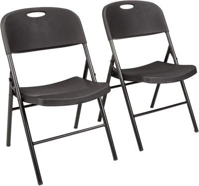 China Minimalist Plastic Folding Chair 350-Pound Capacity Office Training Conference Chairs for sale