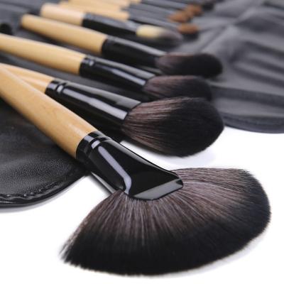 China Face 24 Pcs Set Brushes Makeup Professional Make Up Tools Foundation Cosmetics Brushes With Bag for sale