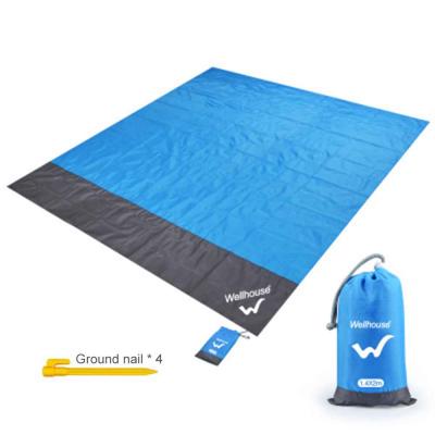 China PP Woven Outdoor Picnic Moisture Proof Cloth Mat Portable Camping Spring Visiting Lawn Waterproof Mat for sale