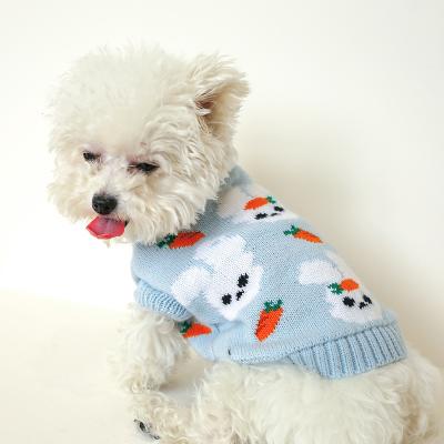 China New viable for autumn and winter warm dog clothing pet sweater rabbit clothes clothing for sale