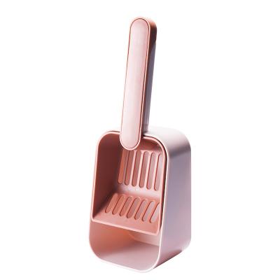 China Multi-Functional Sustainable Cat Litter Shovel Large Cat Litter Scoop Sand Cleaning Products Plastic Toilet Poop For Dog Cat Food Spoons Supp for sale