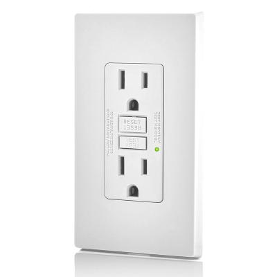 China Hot Selling Good Quality Outlet Gfci Wall Outlet US GFCI Self Test Electrical Outlet for sale