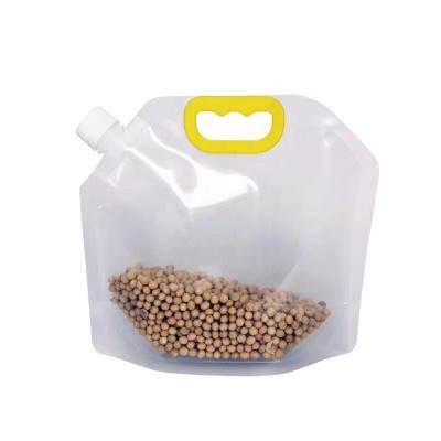 China Wholesale Unique Barrier Design Liquid Outdoor Holder Up Spout Pouch Drinking Water Plastic Bag for sale