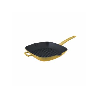 China Viable Most Popular New Style Kitchen Frying Pan Nonstick Enameled Cast Iron Nonstick Frying Pan for sale