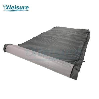 Chine New arrival outdoor swim spa rolling cover Anti-UV lightweight roll-up swim spa cover for wholesale à vendre