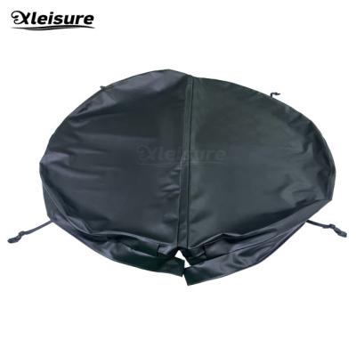 Κίνα Excellent Material round black spa cover encasing the skin  for hot tub wooden and inflatable spa cover προς πώληση