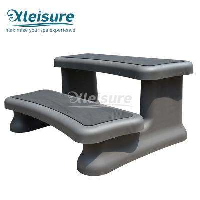 China Van de Stylish Spa Omkeerbare Brede Loopvlakken Tonaccessories de Hot Tub Spa Ladder 36 Duim Te koop