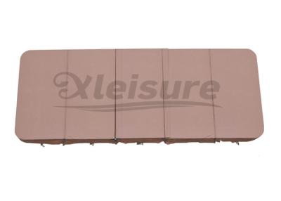 China Brown Durable Swim Spa Covers High R - Value Expanded Polystyrene Material for sale