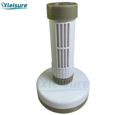 China 5 inch Floating Chlorine Tablets Dispenser Chlorine Dispenser Large Adjustable Chemical Dispenser for Swimming Pool Spa for sale