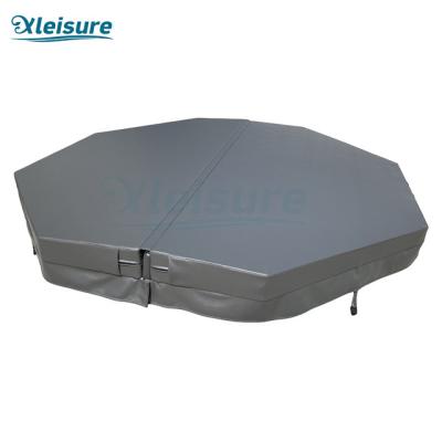 Κίνα Ανθεκτική μόνωσης βινυλίου καυτή Tub Octagon Grey Spa κάλυψη για Acrylic Spa προς πώληση