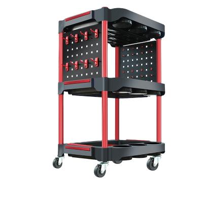 China Tools Cart Without Drawer For Car Beauty Mechanics Tool Trolley Trolley Tool 200kgs for sale