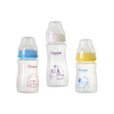 China BPA Free PP Hot Selling Baby Bottle For Baby Bpa Free Silicone Baby Bottle 200ml 240ml 300ml OEM for sale