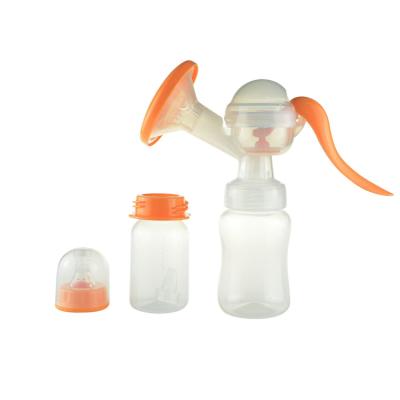 China Factory Supply BPA Free Food Grade PP Material Silicone Manual Breast Pump China for sale