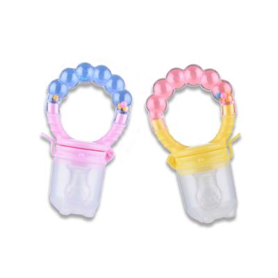 China BPA Free Conductor Baby Silicone Teething Toy Fruit Food Feeder Baby Silicone Infant Pacifier for sale