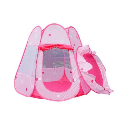 China Soft Toy Prince Portable Princess Castle Play Pop Up Tent Teepee Tent Kids Baby Play Room Kids Princess Play Tent for sale