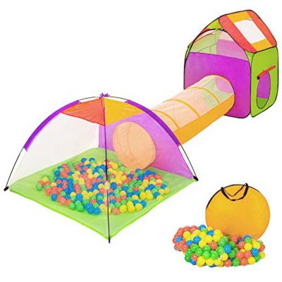 China Toy Guandi soft 3 in 1 piece set children's play combo set indoor climbing tunnel kids tent toy tent for sale