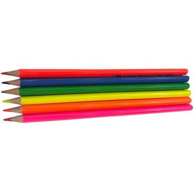 China Customized Customized Color Drawing Neon Pencil For School Supplies for sale