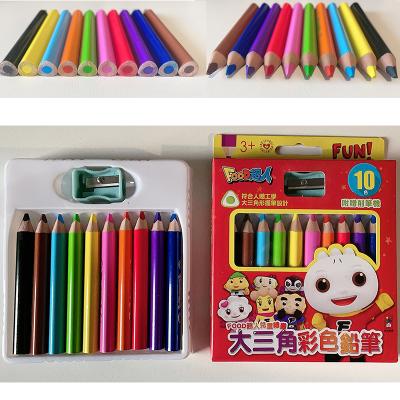 China Drawing Writing Customizable 5.0mm Assorted Colors in Advance with Jumbo Color Pencil, Premier Color Pre-Sharpen Pencil Set for sale