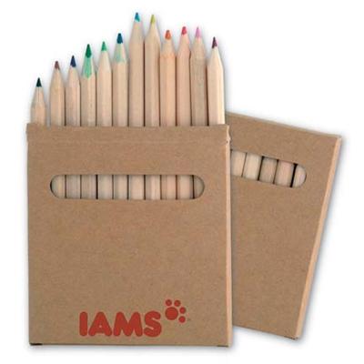 China Drawing Writing Custom Natural Wooden Color Pencil In Paper Box for sale