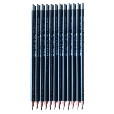 China office & School Pencil Immersion In The Original Wood Logo Printed Triangular Color Graphite Top And Colored Pencil, Loose Packing Triangular Pencil for sale