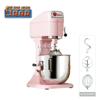 China Bowl-lift design 8 liter mini desktop planetary pink mixer for sale for sale