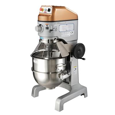 China Bowl-Lift Design Taiwan 60 Liter Planetary Commercial Bakery Dough Mixer With Alloy Shell for sale