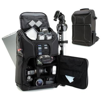 China Nylon or Customized OEM Waterproof Camera Bag DSLR Travel Backpack Heavy Duty Camera Bag From Supplier for sale