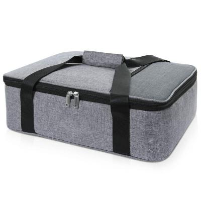 China Waterproof Premium Thermal Insulated Stylish Rectangle Food Casserole Carrier for sale