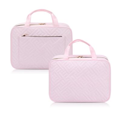 China Custom Fashion Hook Travel Organizer Water Resistant Makeup Bag Hanging Toiletry Cosmetic Bag for sale