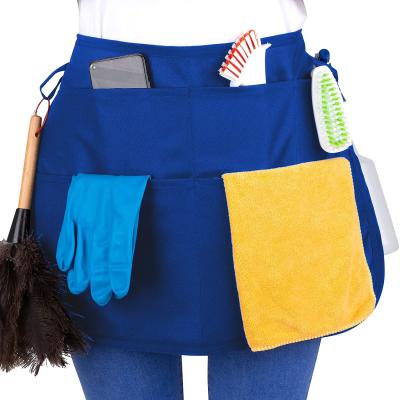 China Custom Waterproof Professional Cleaning Apron With Adjustable Strap for sale