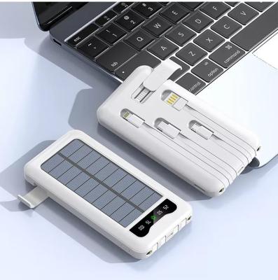 China Usb 2022 Innovative OEM Service 4 Odm Factory Products Fast Charging Support External Solar Powerbank 10000mah/20000mah Solar Power Bank for sale