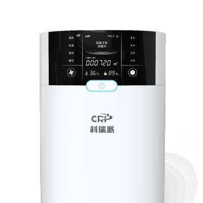 China Small Electric UV Sterilization Plasma Air Purifier Air Filter Machine For Fresh Air for sale