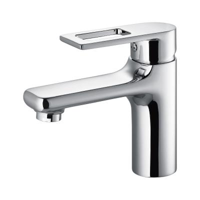 China Hot Selling Bathroom Hot And Cold Water Sink Mixer Tap Brass Basin Faucet Thermostatic Faucets for sale