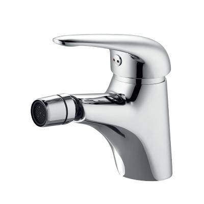 China Thermostatic Faucets Hot Sale Single Handle Deck Mounted Bidet Faucet Chrome Bathroom Bidet Faucet for sale