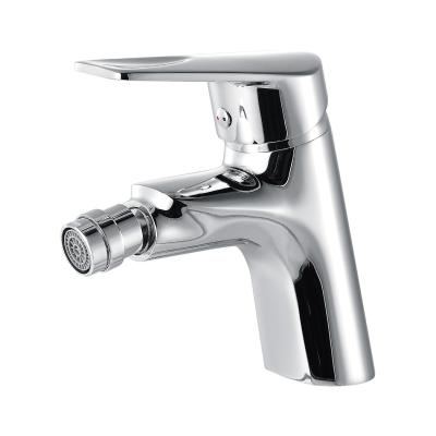 China Thermostatic Faucets Wholesale Factory Price Single Handle Bidet Mixer Faucet Deck Mounted Bathroom Bidet Faucet for sale