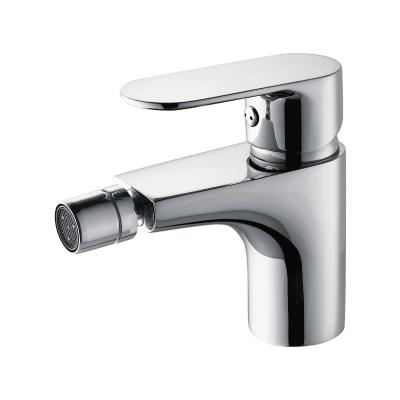 China Faucets Good Quality Thermostatic Single Handle Deck Mounted Hot And Cold Water Bathroom Bidet Faucet for sale