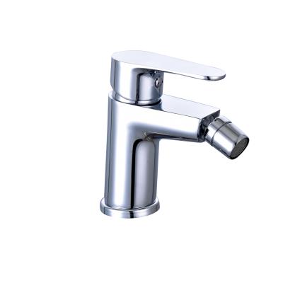 China Thermostatic Faucets Wholesale Single Handle Deck Mounted Hot and Cold Water Bidet Faucet for sale