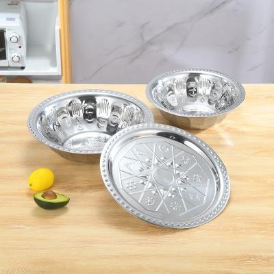 China New design disposable stainless steel bowl with lid for sale