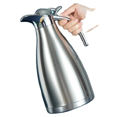 China Sustainable 1.5L Stainless Steel Double Walled Vacuum Insulated Hot Cold Water Jug for sale