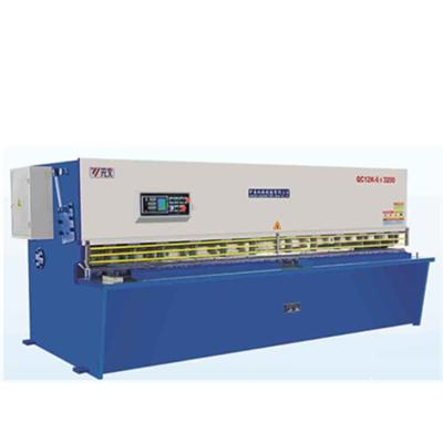 China Construction worksÂ   Hardware hydraulic pendulum QC12Y/8*6000 sheet shearing machine factory direct sales for sale