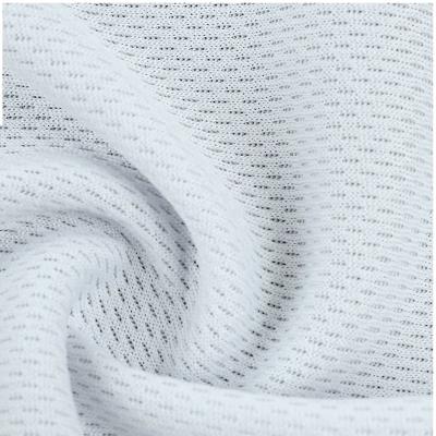 China 170cm Width Polyester Weft Knitted Mesh Fabric for Breathable and Comfortable Sportswear for sale