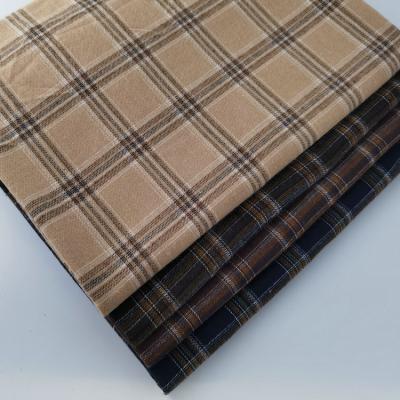 China 160GSM Polyester Yarn Dyed Fabric Plaid Check Pattern Fabric for School Uniform Shirt for sale