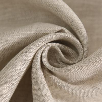 China Custom Designs Summer Spring 100% Linen Fabric for Shirt Custom Size 190GSM Wide 140cm for sale