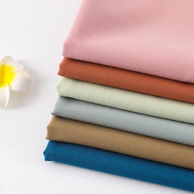 China 145cm Width 183GSM TR 4 Way Stretch Polyester Spandex Fabric Plain Woven for Garment for sale