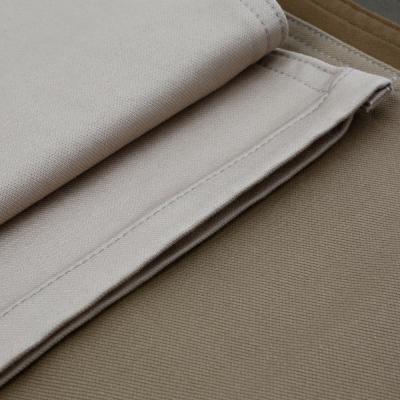 China 2% Spandex Polyester Spandex Blend Woven Double Layer Cavalry Twill Spandex in 330GSM for sale