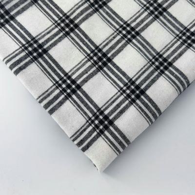 China Upgrade Your Wardrobe with Our Sustainable and Stylish Polyester Cotton Check Fabric for sale